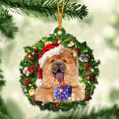 Chow Chow Christmas Ornament, Christmas Gift, Christmas Decoration