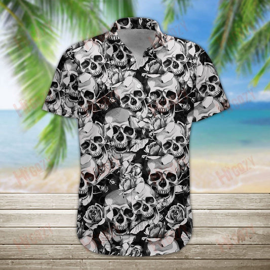Skull - Hawaiian Shirt Hobbies Short Sleeve Best Hawaiian Shirts Hawaiian Shirt Pattern, Hawaiian Shirt Gift, Christmas Gift