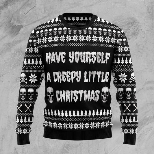 Have yourself a creepy little christmas Ugly Christmas Sweater,Christmas Ugly Sweater,Christmas Gift,Gift Christmas 2024