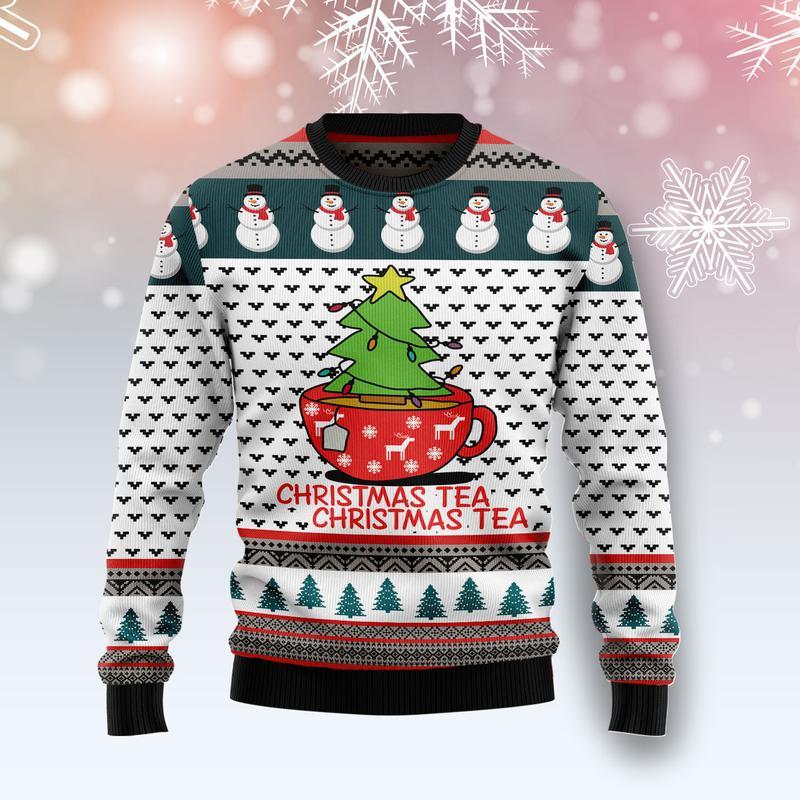 Christmas Tea Ugly Christmas Sweater Christmas Ugly Sweater,Christmas Gift,Gift Christmas 2022