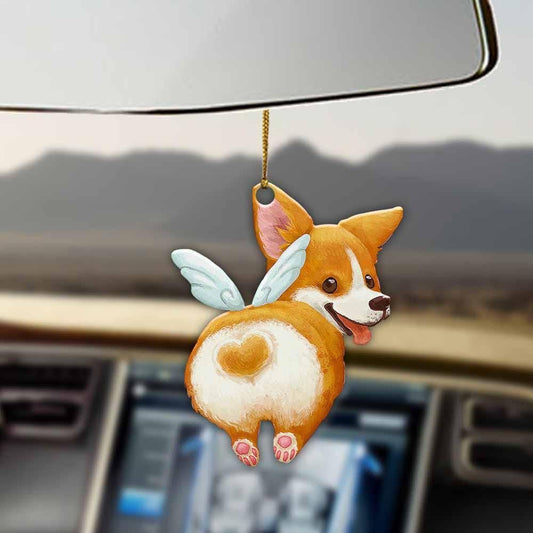 Corgi lovely butt Ornament, Christmas Gift, Christmas Decoration