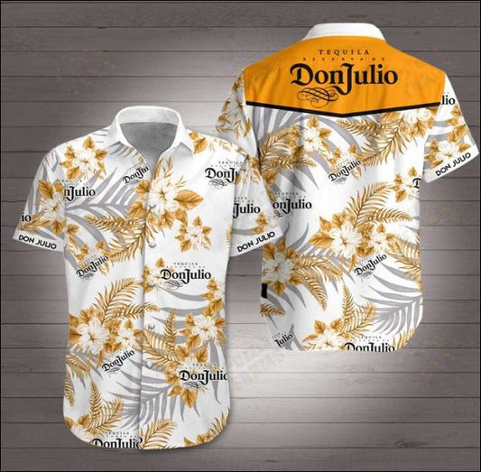 Tequila Donjulio 3D Hawaiian Shirt – Dnstyles, Hawaiian Shirt Gift, Christmas Gift