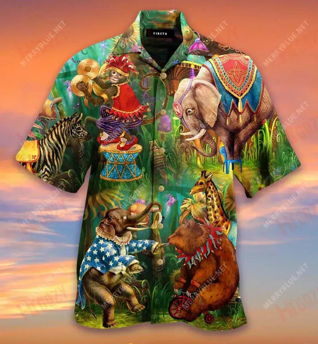 Lead A Circus Short Hawaiian Shirt Hobbies Hawaiian T Shirts Best Hawaiian Shirts Hawaiian Shirts For Women, Hawaiian Shirt Gift, Christmas Gift