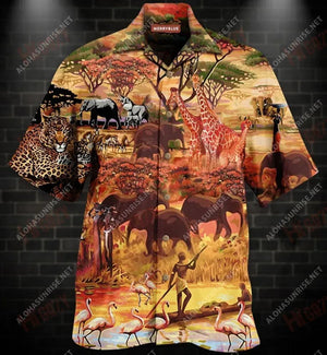 Amazing Africa Life Unisex Hawaiian Shirt Hobbies Short Sleeve Hawaiian Crazy Shirts Funny Hawaiian Shirts, Christmas Gift