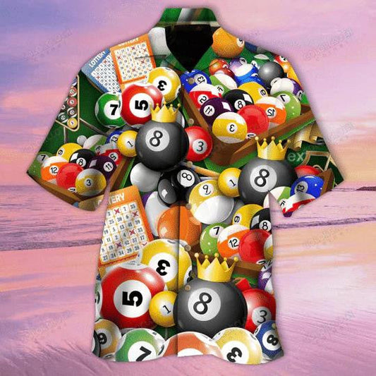 Make Your Own Luck No 8 Billards Hawaiian Shirt, Hawaiian Shirt Gift, Christmas Gift