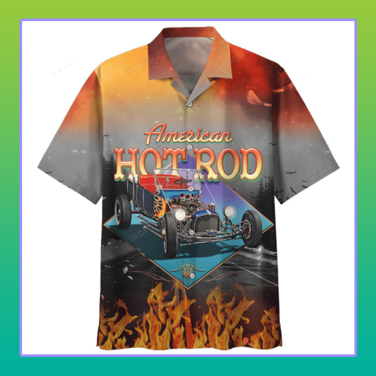 American hot rod hawaiian shirt, Christmas Gift