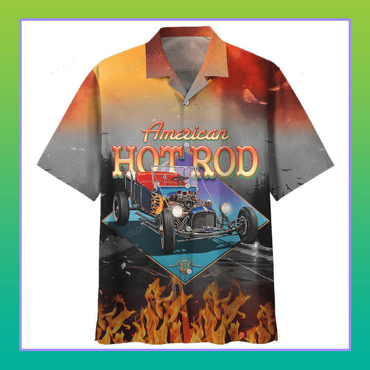 American hot rod hawaiian shirt, Christmas Gift