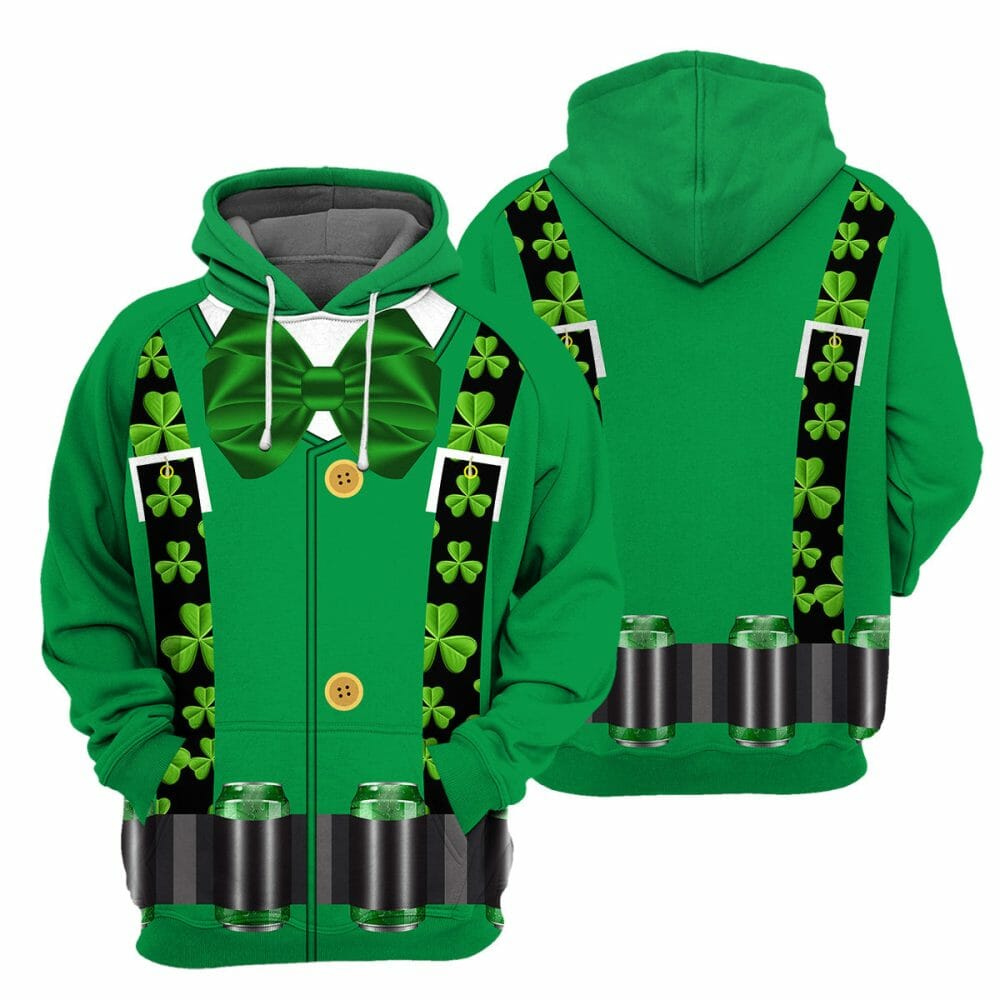 Irish Costume - 3D All Over Printed Shirt Tshirt Hoodie Apparel