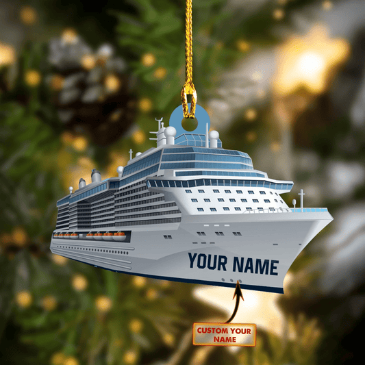 Cruise Christmas Ornament, Christmas Gift, Christmas Decoration