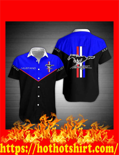 Mustang Hawaiian Shirt, Hawaiian Shirt Gift, Christmas Gift