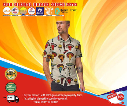 Mushroom Body Hawaiian Shirt, Hawaiian Shirt Gift, Christmas Gift