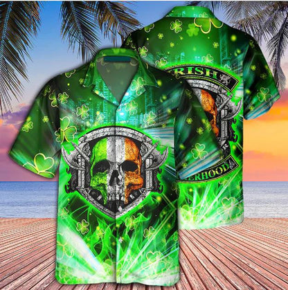 Irish Ride Honor Brotherhood Hawaiian Shirt, Hawaiian For Gift