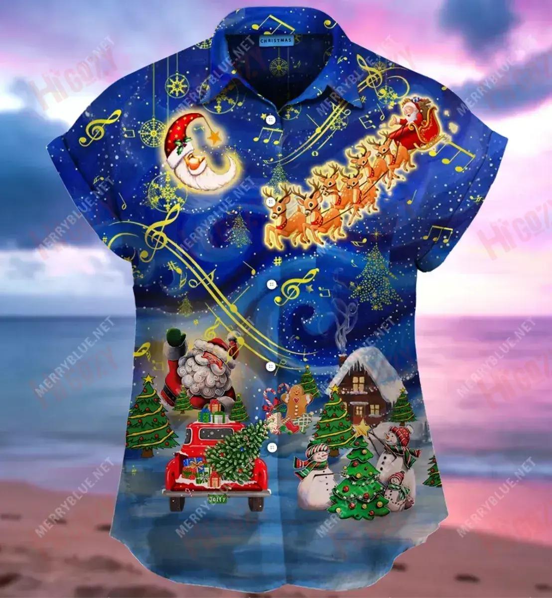 Hawaiian Shirt Summer Short Sleeve Best Hawaiian Shirts Hawaiian Shirts For Women, Hawaiian Shirt Gift, Christmas Gift