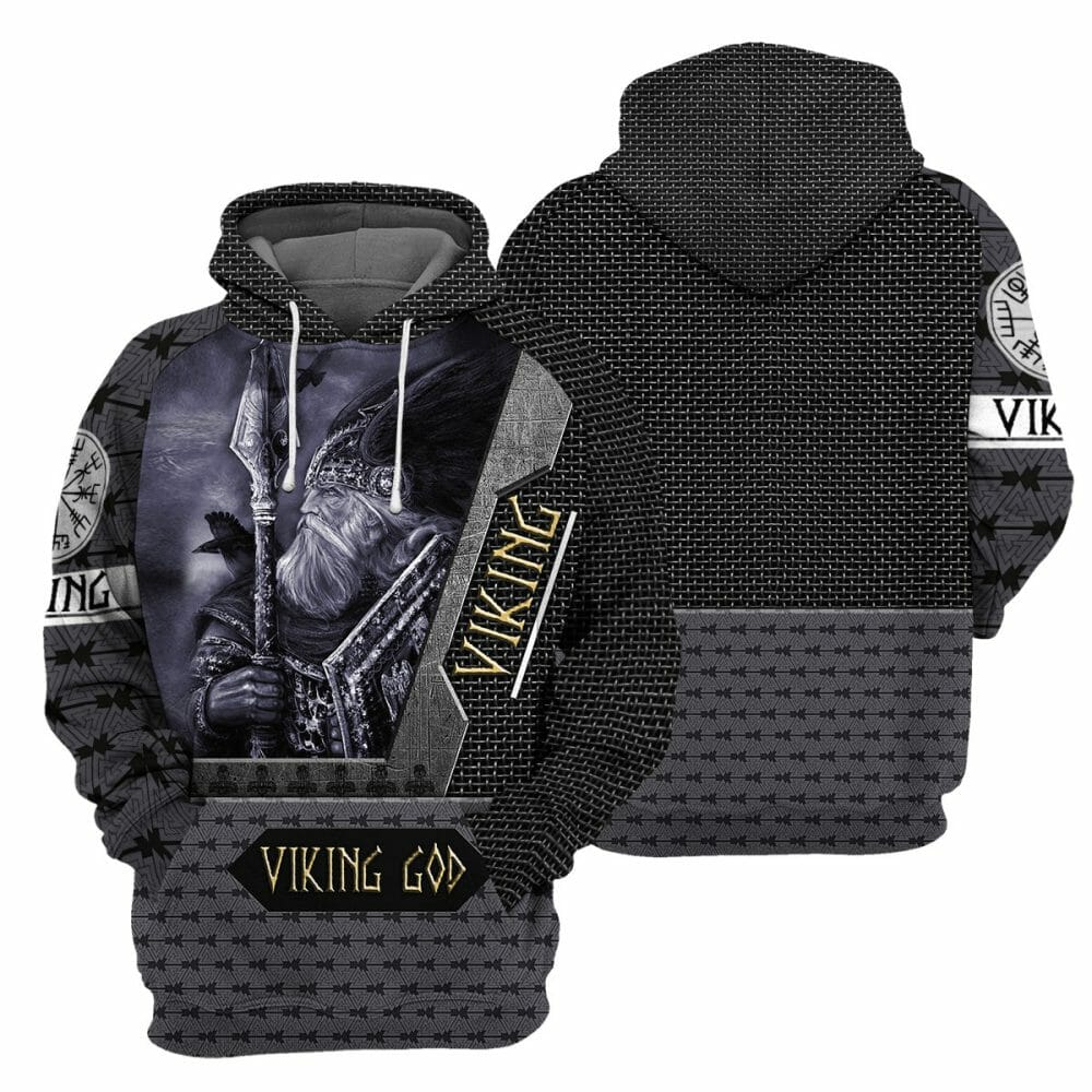 Viking - 3D All Over Printed Shirt Tshirt Hoodie Apparel