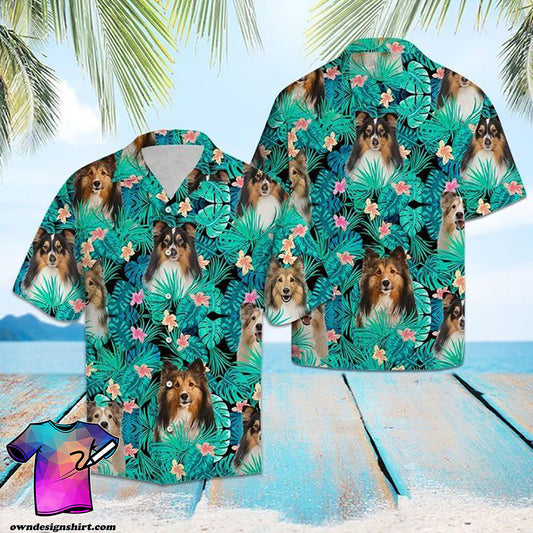 Sheepdog Hawaiian Shirt, Hawaiian Shirt Gift, Christmas Gift
