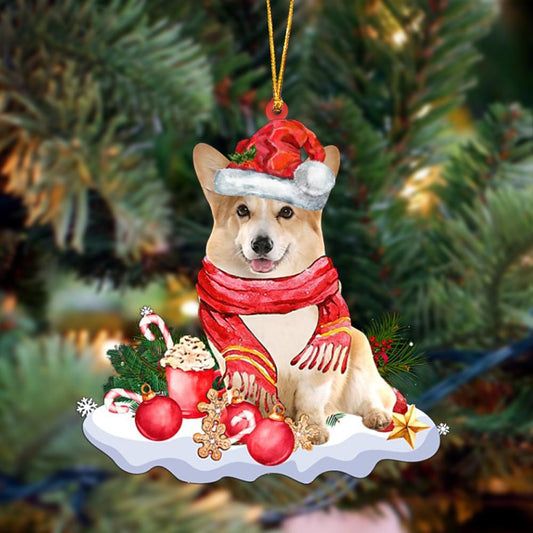 Corgi-Better Christmas Hanging Christmas Plastic Hanging Ornament, Dog Pet Lover Gifts, Christmas Tree Ornament, Home Decor Plastic Ornament, Pet Dog Lover Gifts, Christmas Tree Ornament, Home Decor Plastic Ornament, Christmas Gift, Christmas Decoration