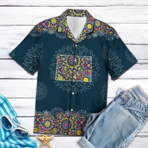 Colorado Mandala Hawaiian Shirt Summer, Hwaiian For Gift