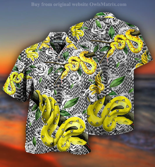 Animals Awesome Snake - Hawaiian Shirt, Christmas Gift