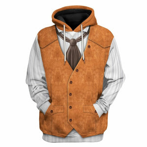 3D Cowboy Gear Cosplay Custom Shirt