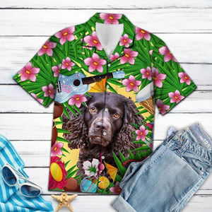 Aloha Shirt Boykin Spaniel Summer Party Ty2007 Hawaiian Aloha Shirt Hawaiian Shorts Beach Short Sleeve, Christmas Gift