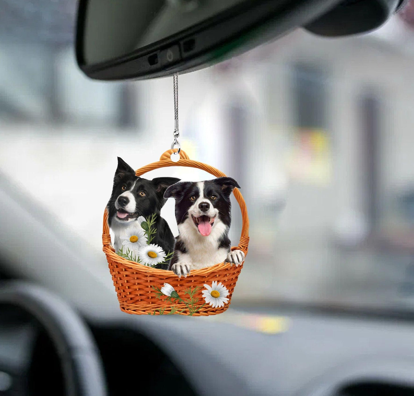 Border Collie God's Present Ornament, Christmas Ornament Gift, Christmas Gift, Christmas Decoration