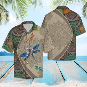 Aloha Shirt Awesome Dragonfly G5720 Hawaiian Aloha Shirt Hawaiian Shorts Beach Short Sleeve, Hawaiian Shirt Gift, Christmas Gift