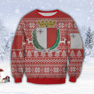 Malta Island Country 3D All Over Print Ugly Christmas Sweater Hoodie All Over Printed,Christmas Ugly Sweater,Christmas Gift,Gift Christmas 2022