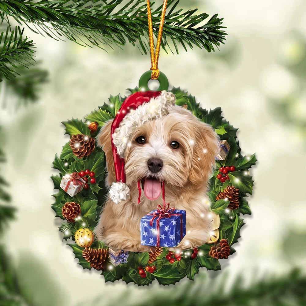 Havanese And Christmas Gift For Her Gift For Him Gift For Havanese Lover Ornament,Christmas Gift,Christmas Decoration