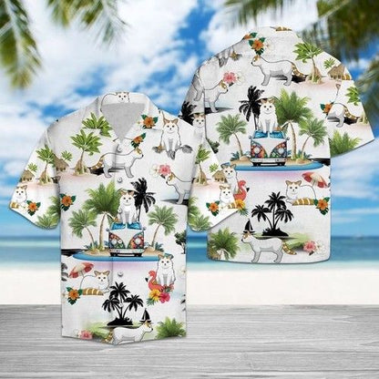 Turkish Van Vacation Hawaiian Shirt Summer, Hawaiian Shirt Gift, Christmas Gift