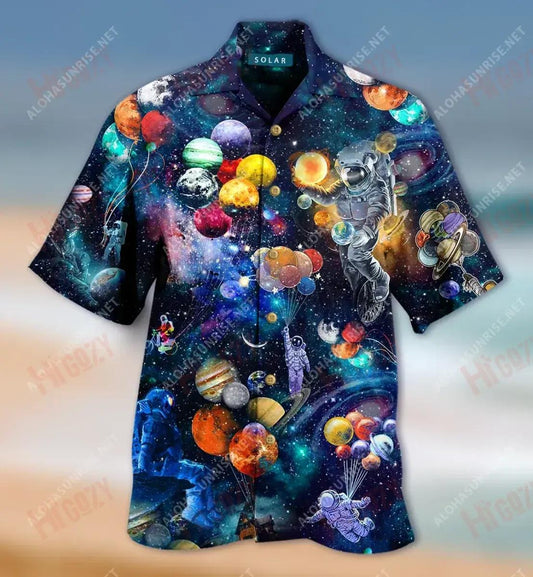 It'S Time To Enter Solar System Short Hawaiian Shirt Ocean Short Sleeve Tactical Hawaiian Shirt Hawaiian Shirt Pattern, Hawaiian Shirt Gift, Christmas Gift