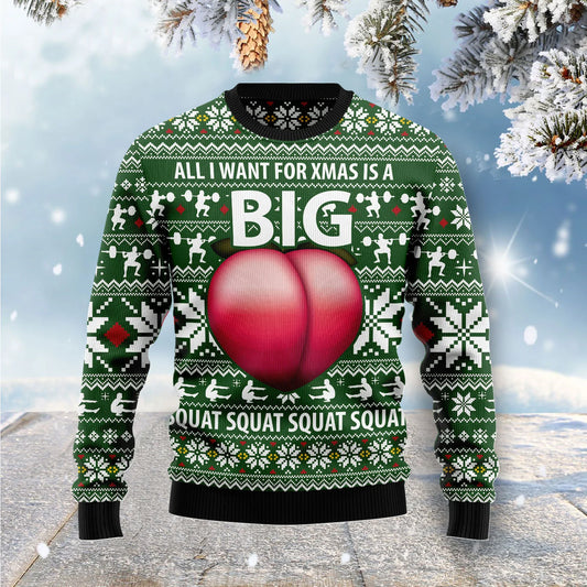 Ugly Sweater Big Booty Ugly Christmas Sweater, Christmas Gift,Gift Christmas 2024