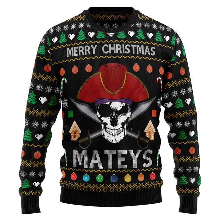 Pirate Skull Ugly Christmas Sweater,Christmas Gift,Gift Christmas 2024