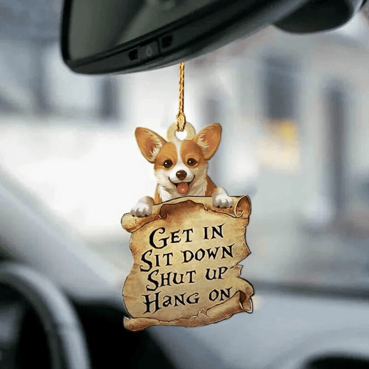 Corgi Lover Two Sided Ornament, Christmas Gift, Christmas Decoration
