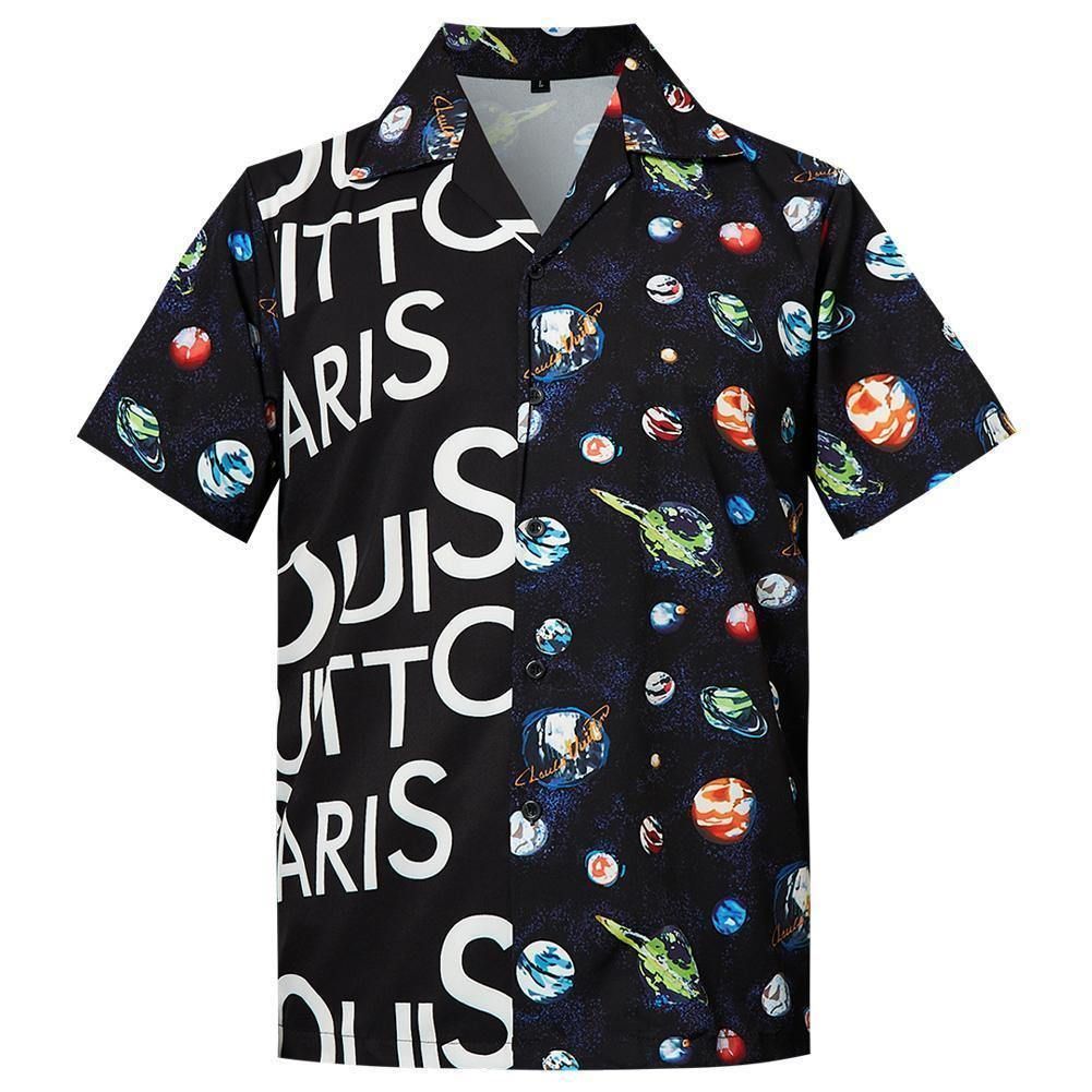 Find Mens Hawaiian Shirt Planet Letter, Hawaiian Shirt Gift, Christmas Gift