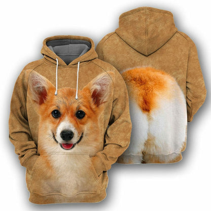 Corgi - 3D All Over Printed Shirt Tshirt Hoodie Apparel