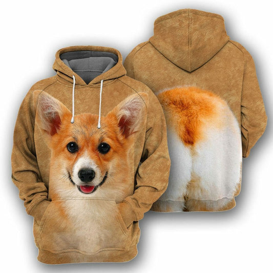 Corgi - 3D All Over Printed Shirt Tshirt Hoodie Apparel