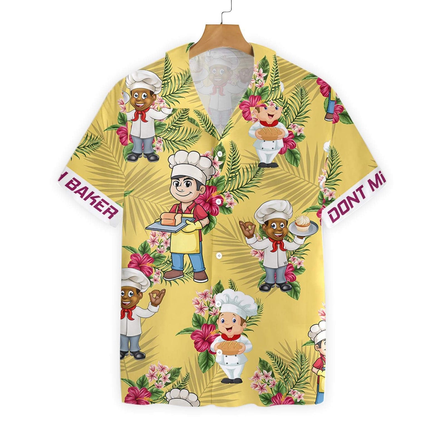 Don't Mess With Baker Design Hawaiian Shirt, Hawaiian Shirt Gift, Christmas Gift