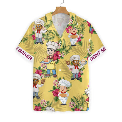 Don't Mess With Baker Design Hawaiian Shirt, Hawaiian Shirt Gift, Christmas Gift