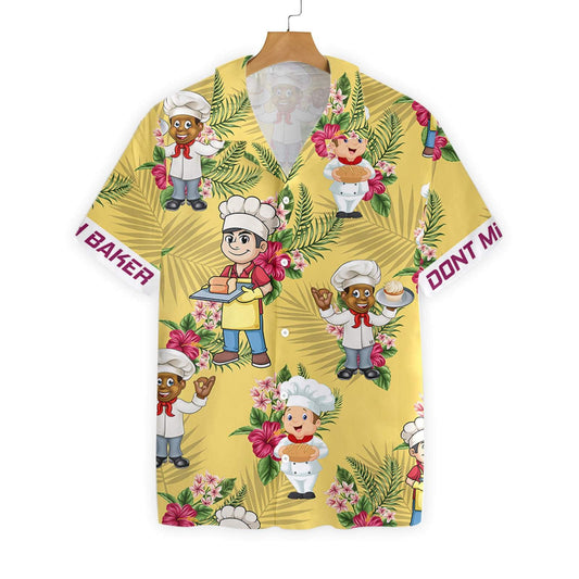 Don't Mess With Baker Design Hawaiian Shirt, Hawaiian Shirt Gift, Christmas Gift