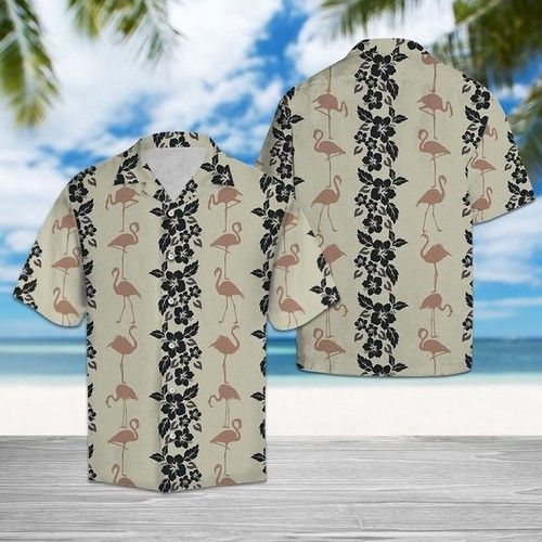 Flamingo Pattern Hawaiian Shirt Summer_ Hawaiian Shirt Gift, Christmas Gift