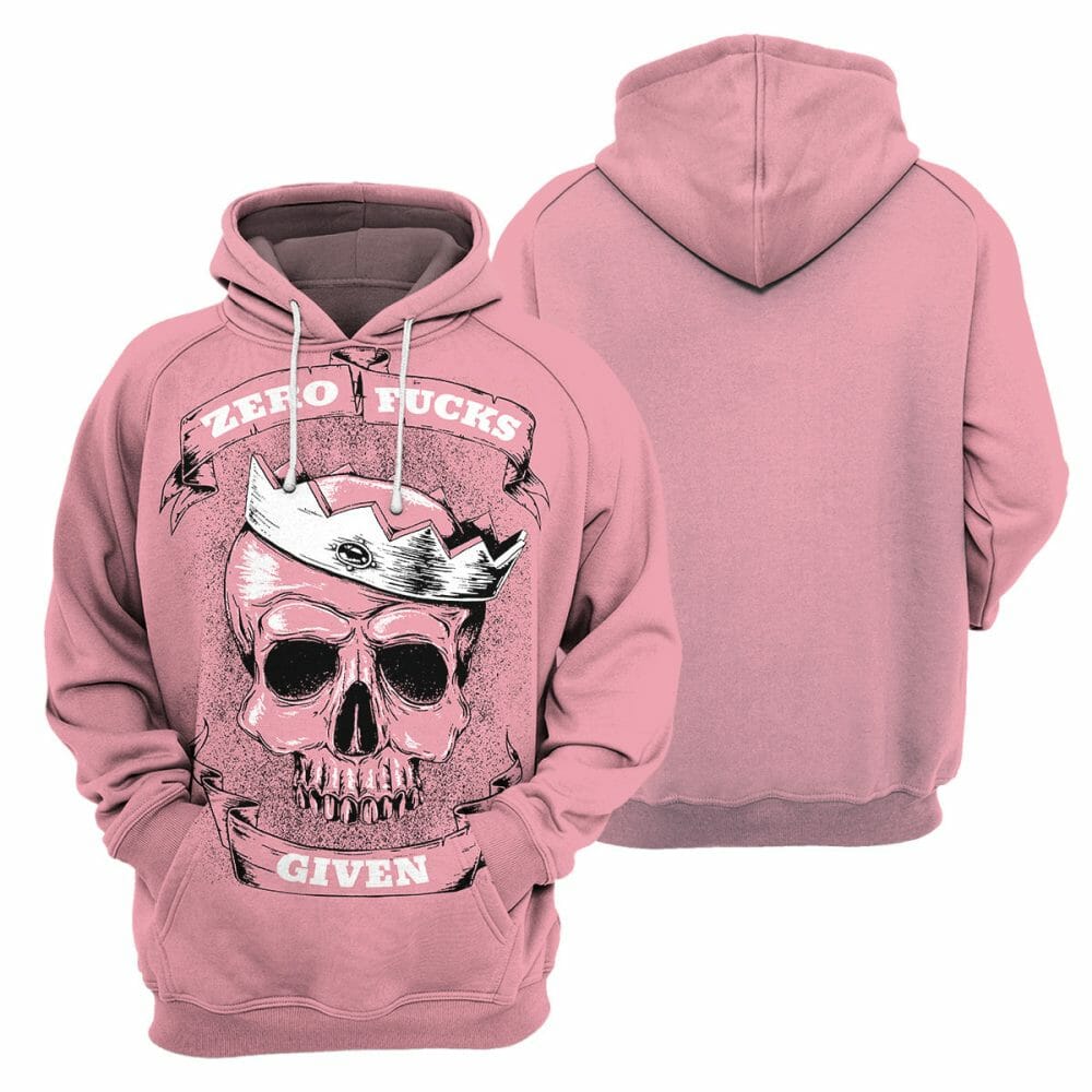 Pink Skull - 3D All Over Printed Shirt Tshirt Hoodie Apparel