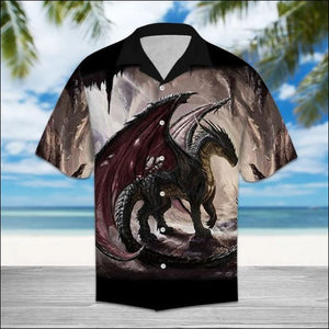 Dragon Hawaiian Shirt – Dnstyles_Hawaiian Shirt Gift, Christmas Gift