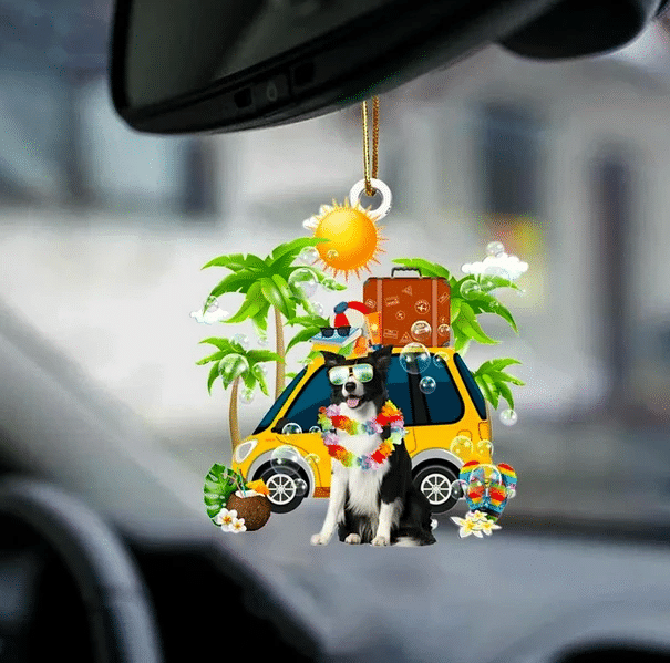 Border Collie Christmas Ornament, Christmas Ornament Gift, Christmas Gift, Christmas Decoration