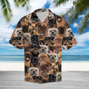 The Love Of Dog Design Hawaiian Shirt,Hawaiian Shirt Gift, Christmas Gift