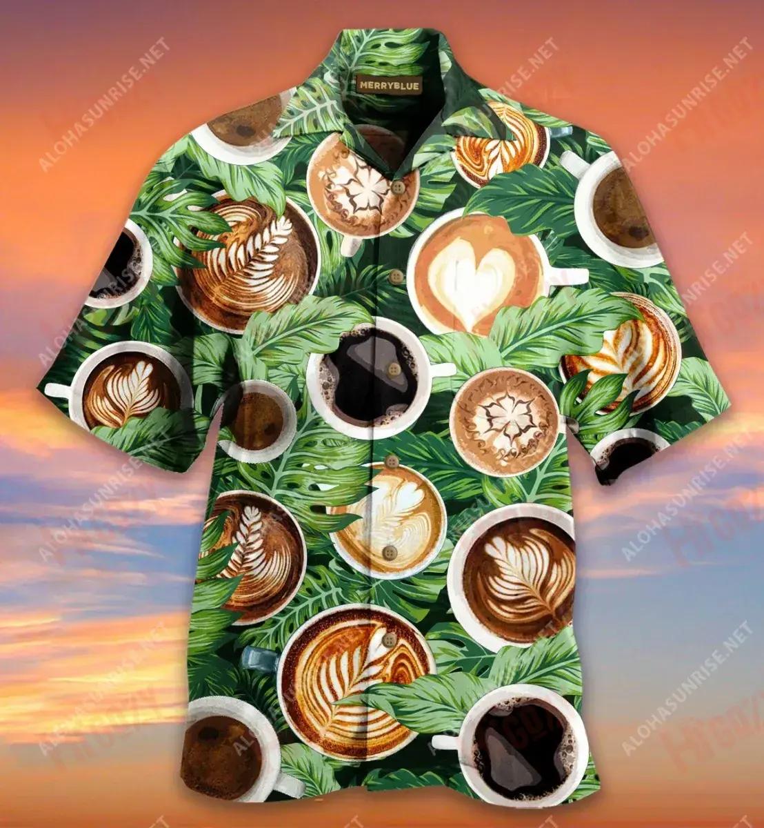 Good Morning Short Sleeve Shirt Ocean Hawaiian T Shirts Custom Hawaiian Shirts Funny Hawaiian Shirts, Hawaiian Shirt Gift, Christmas Gift