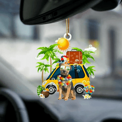 Border Terrier Christmas Ornament, Christmas Ornament Gift, Christmas Gift, Christmas Decoration