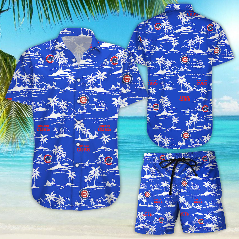 Chicago Cubs Baseball Hawaiian Shirt_Hawaiian Shirt Gift, Christmas Gift