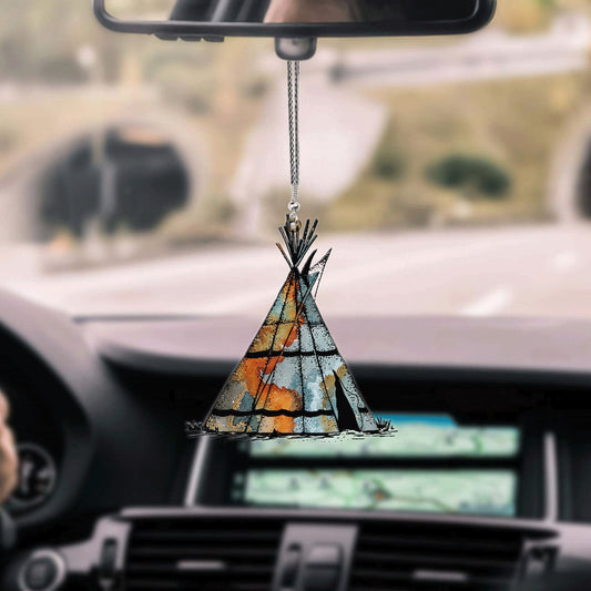 Native American Car Hanging Ornament, Native American Gifts, Christmas Decoration