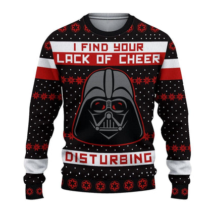 Cheer Darth Vader Ugly Christmas Sweater, Christmas Ugly Sweater,Christmas Gift,Gift Christmas 2022