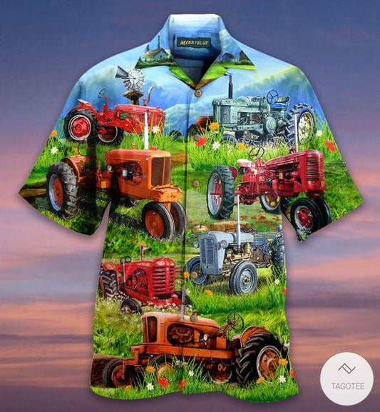 Tractors Hawaiian Shirt, Hawaiian Shirt Gift, Christmas Gift
